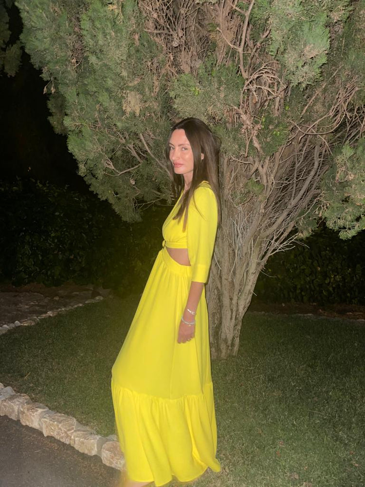 SANDRA YELLOW DRESS