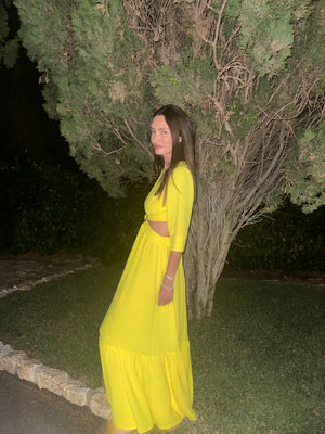 SANDRA YELLOW DRESS